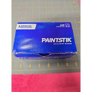 Markal Paintstik Myers B White 12 Ct 1 Box 087920 Mark Size 17mm New In Box